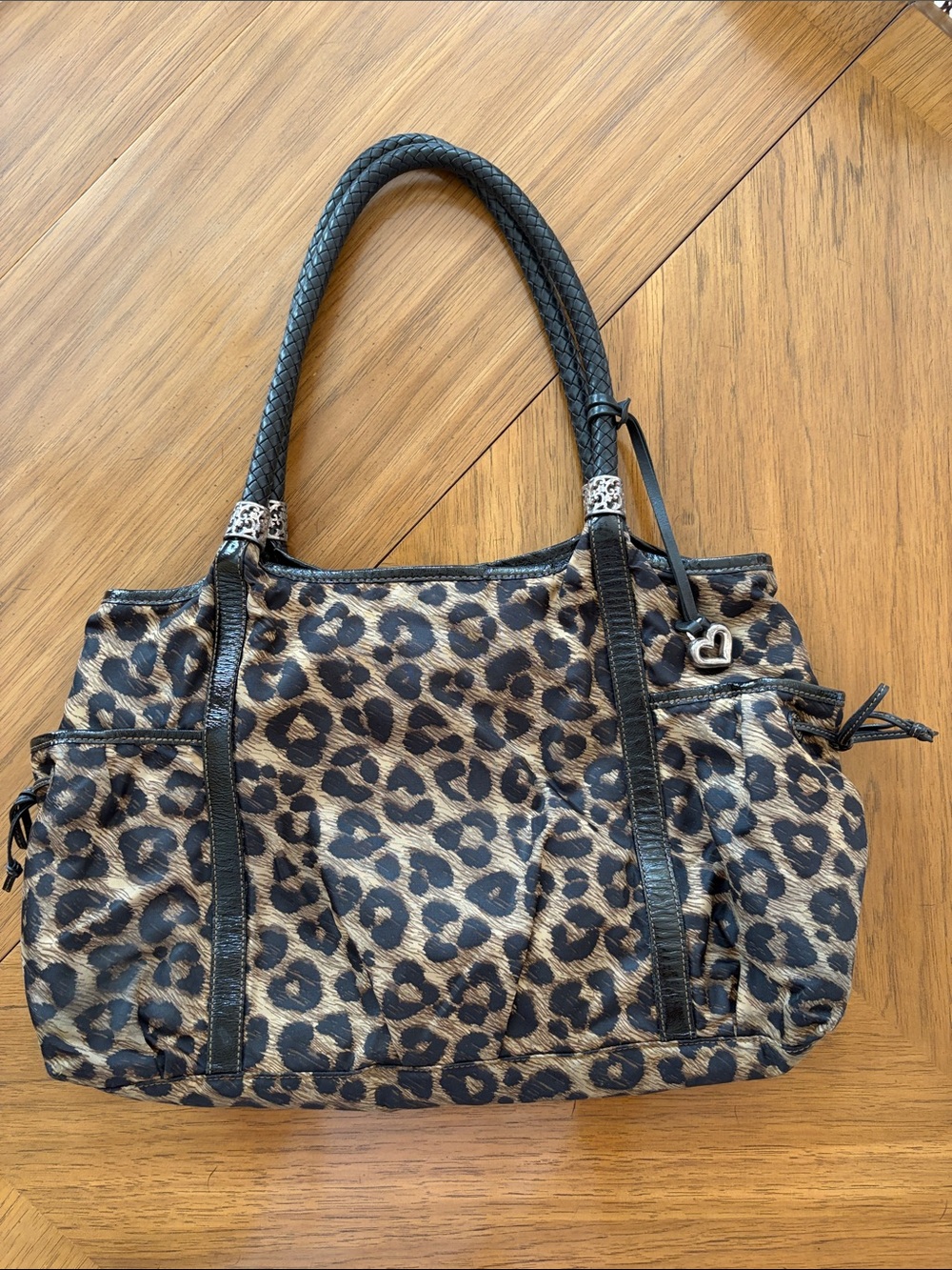 Brighton Leopard Print Tote Bag